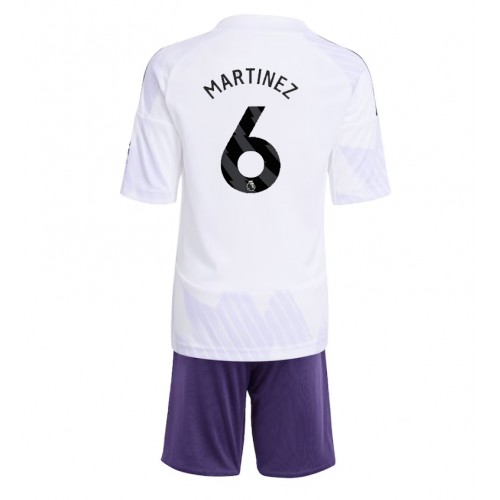 Manchester United Lisandro Martinez #6 Replika Bortatröja Barn 2025-26 Kortärmad (+ Korta byxor) Manchester United Lisandro Martinez #6 Replika Bortatröja Barn 2025-26 Kortärmad (+ Korta byxor)